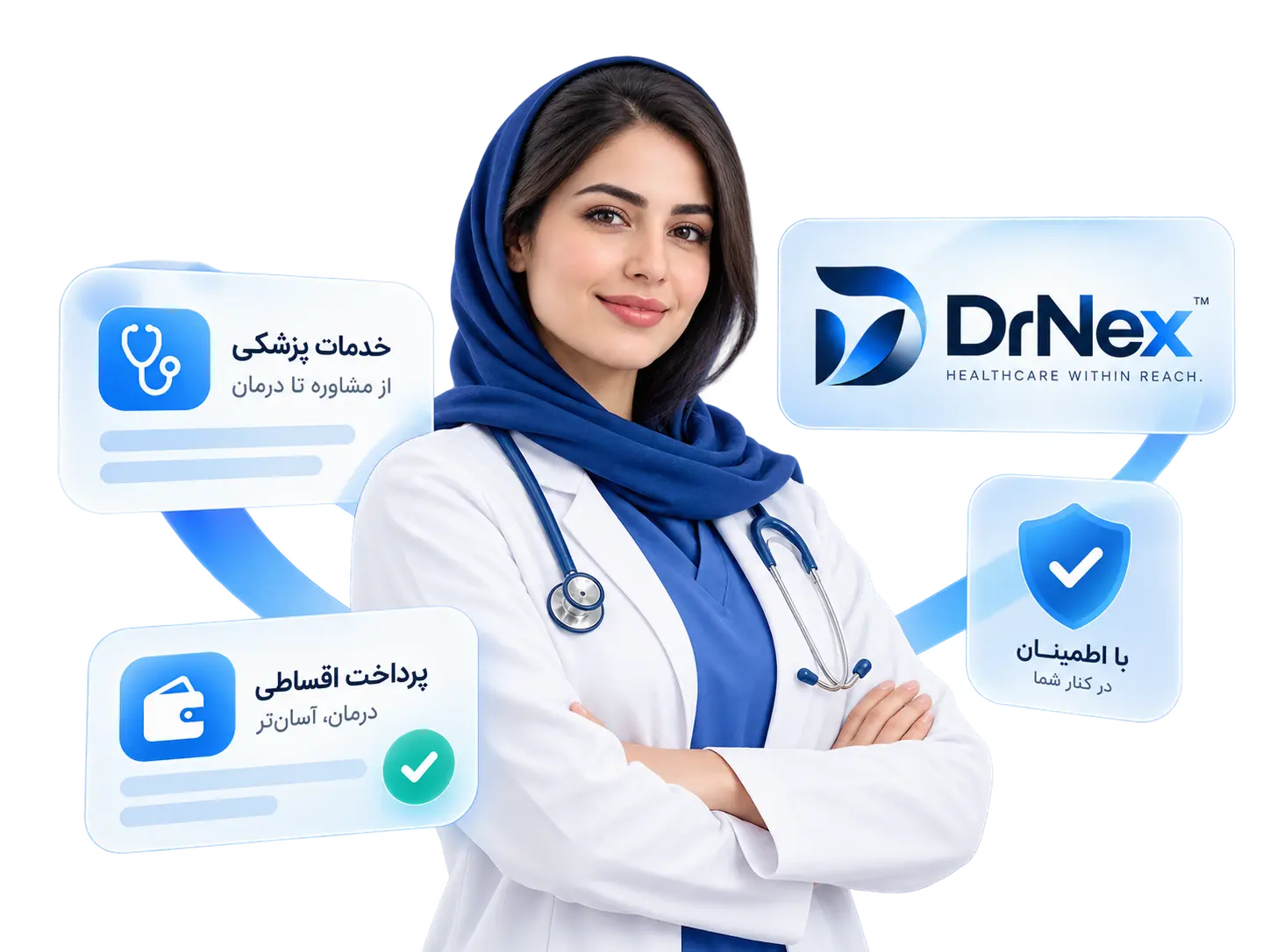 درمان با خیال راحت در دکترنکس